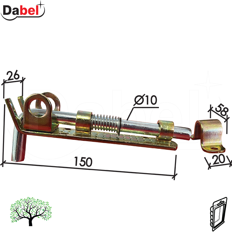 Reza karabin 900 ZnŽ 26xx150mm   DBP1