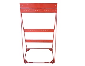 Polica M0 Crvena 495x860x340mm  M0 za izlaganje artikala